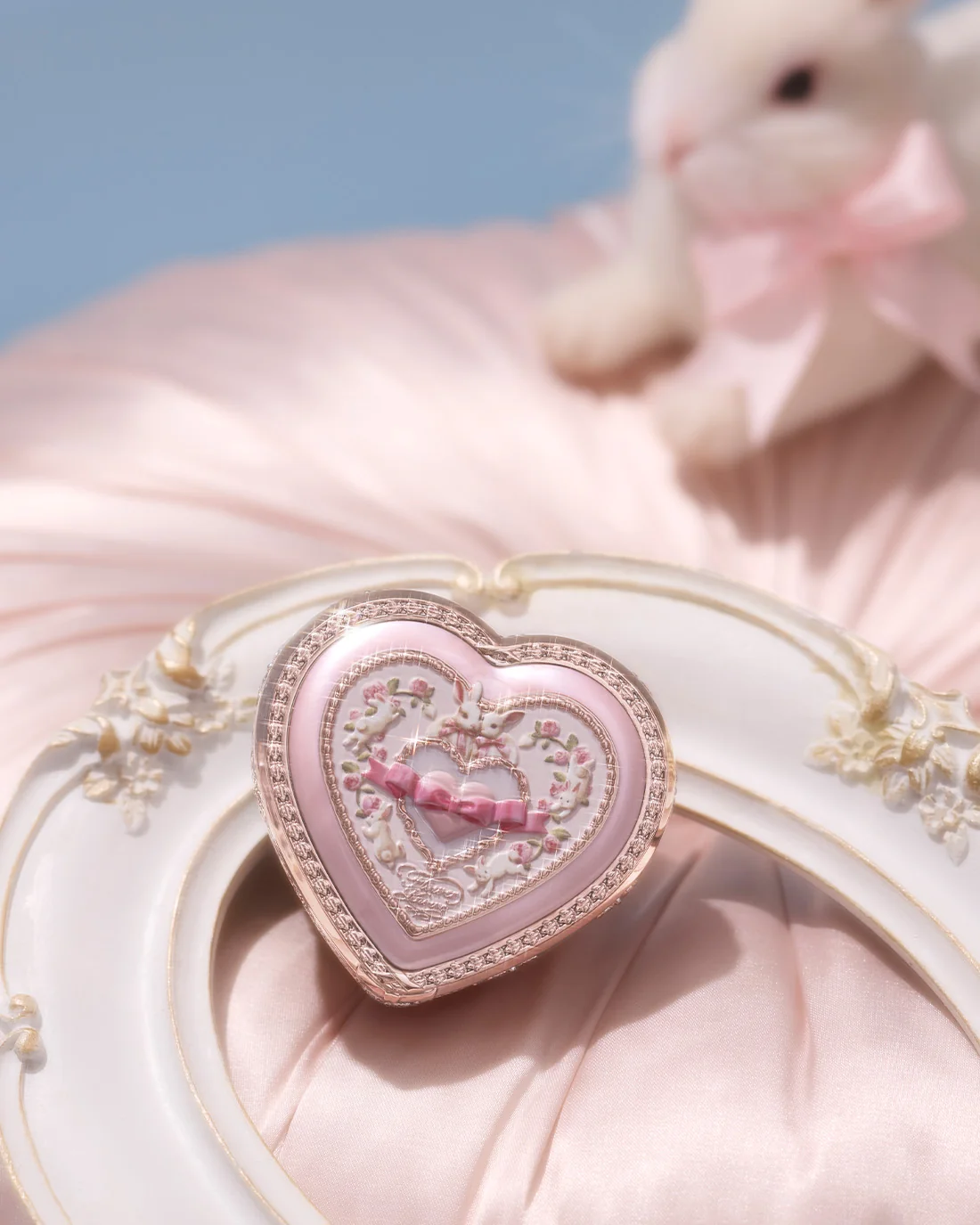 Bunny Garden Embossed Blush - Image 22