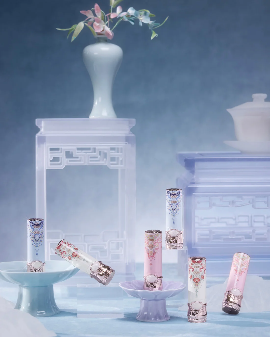 Butterfly Cloud Collar Glossy Lipstick - Image 19