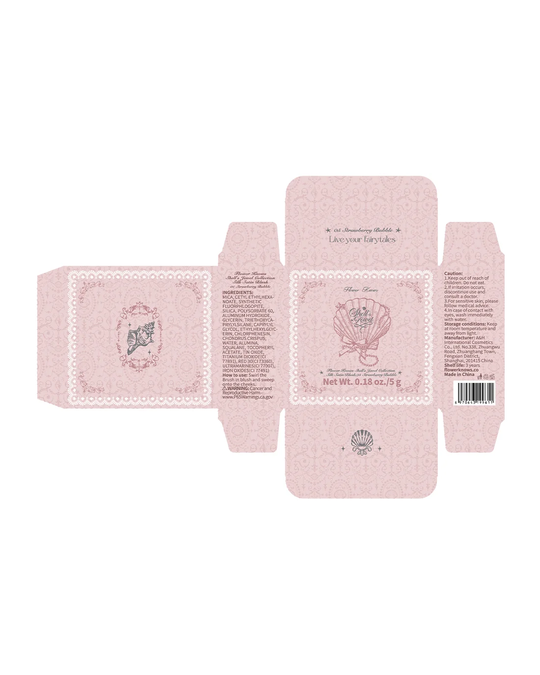Shell's Jewel Silk Satin Blush - Image 29