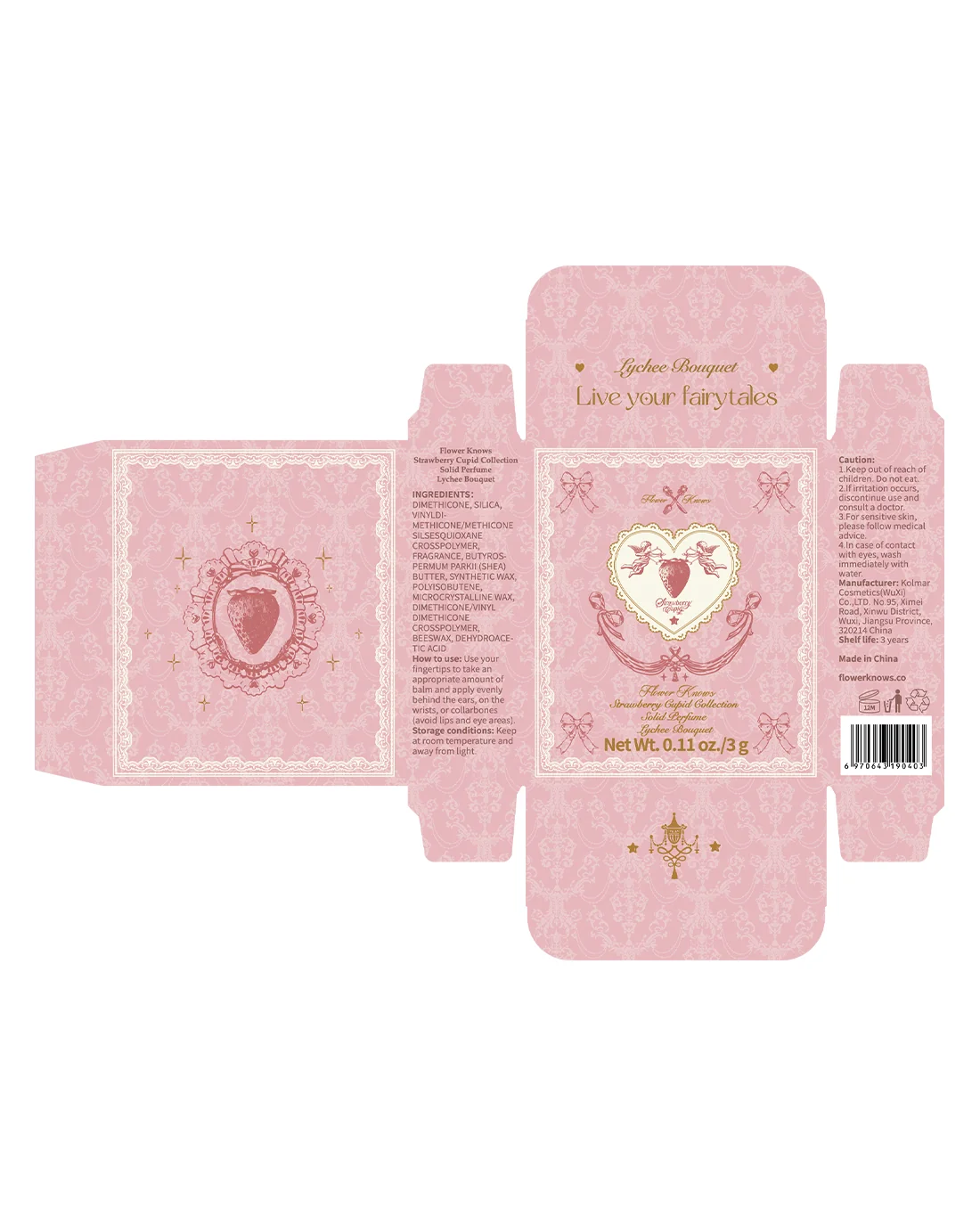 Strawberry Cupid Solid Perfume - Image 5