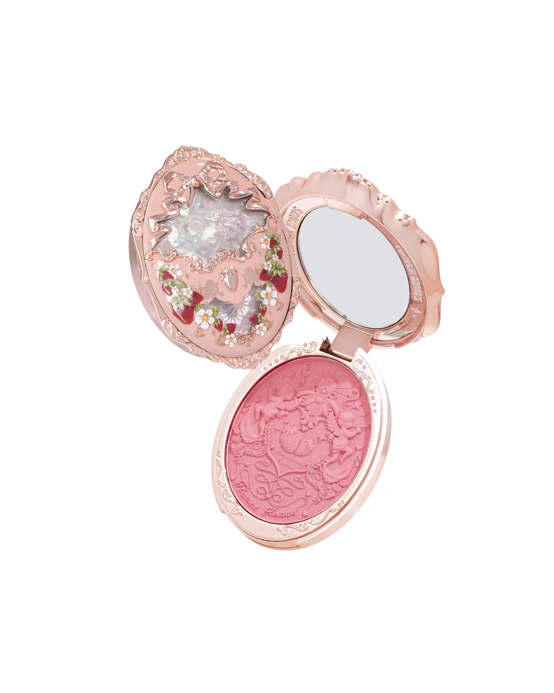 Strawberry Rococo Embossed Blush - Image 14